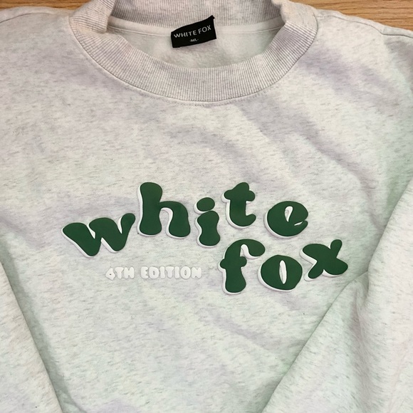 White fox sweatshirt - SOLD OUT ONLINE - Picture 3 of 4